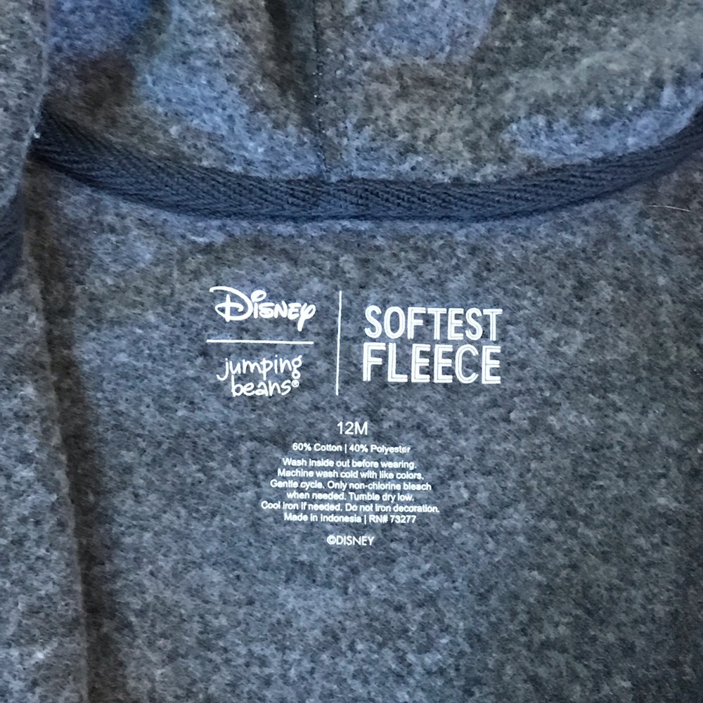 Girls Disney Hooded Hoodie Jacket Coat 
Minnie Mouse Winter Full Zip Sweater - Picture 14 of 14